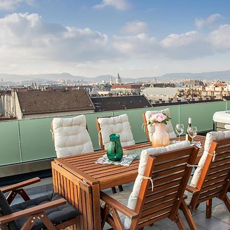 Apartamento Centropolitan Penthouse #Jacuzzi #Freeparking Budapest Exterior foto
