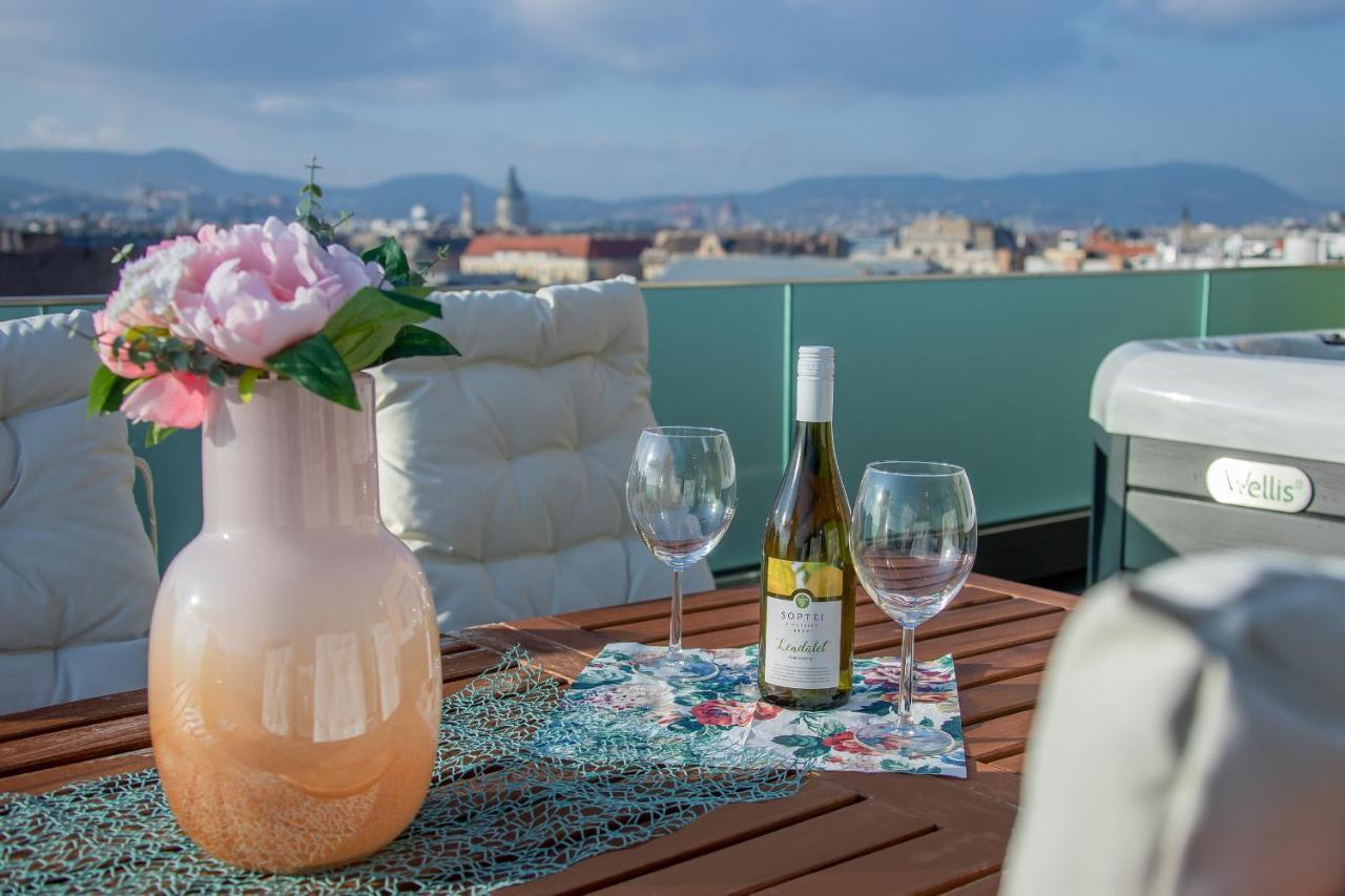 Apartamento Centropolitan Penthouse #Jacuzzi #Freeparking Budapest Exterior foto