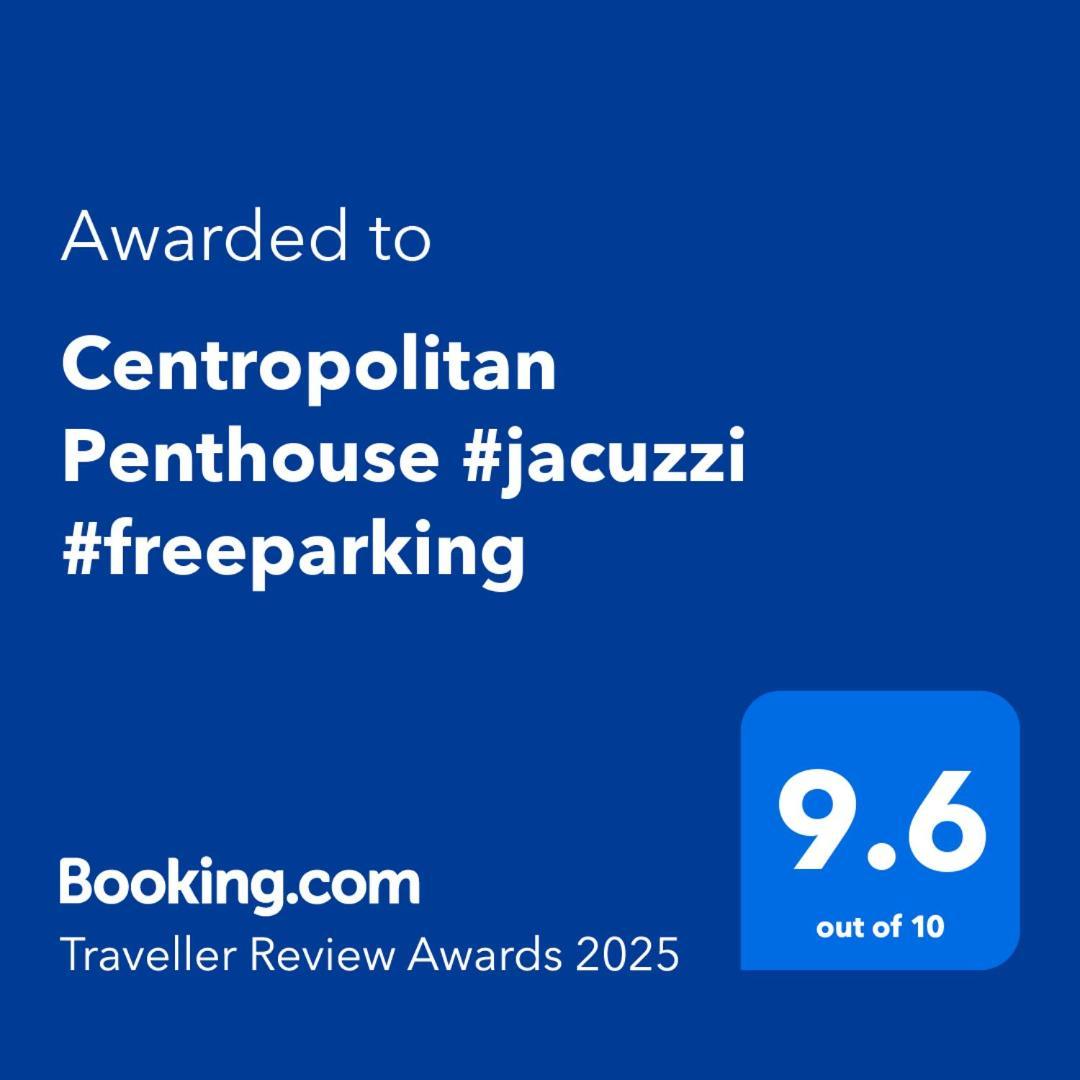 Apartamento Centropolitan Penthouse #Jacuzzi #Freeparking Budapest Exterior foto